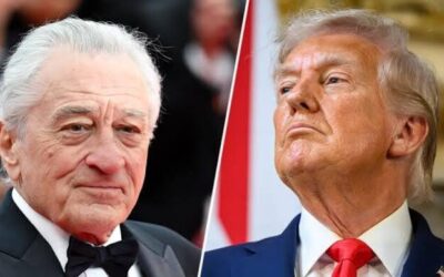 Robert De Niro arremete contra Trump y lo llama “cobarde”