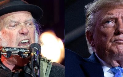 Trump vuelve a estar en problemas por una canción de Neil Young