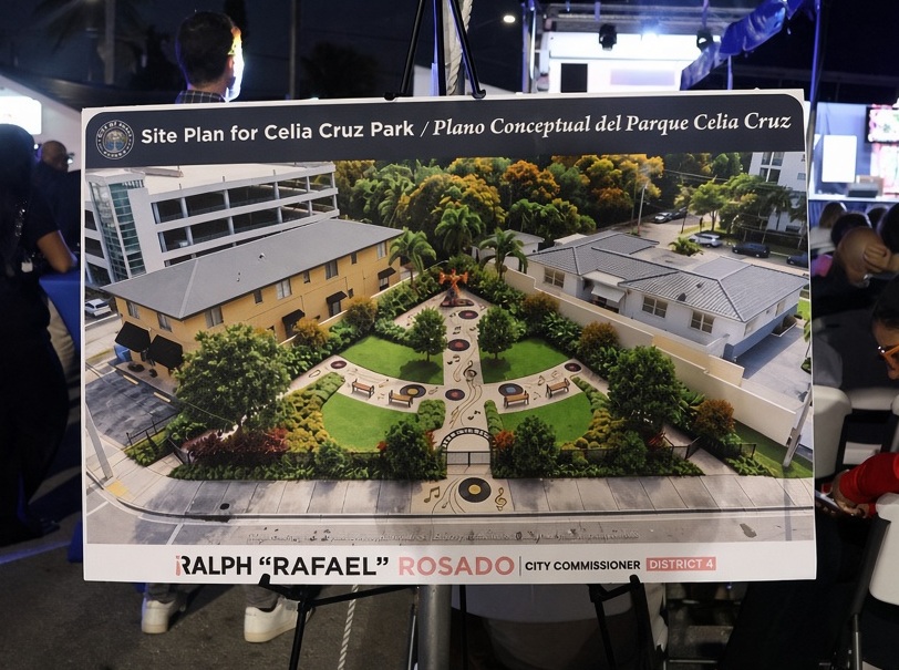 Celia Cruz tendrá su propio parque en Miami