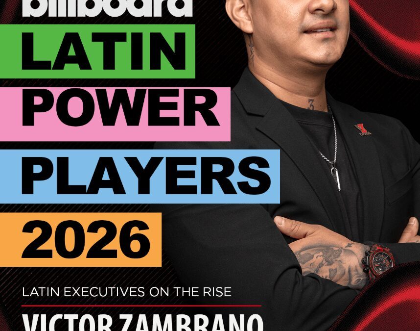Víctor Zambrano destaca entre los ejecutivos emergentes de Billboard