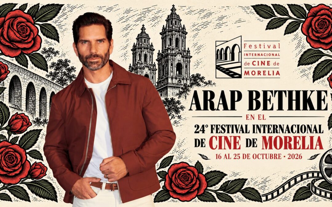 Arap Bethke deslumbra en Morelia con cine y compromiso ambiental 2026